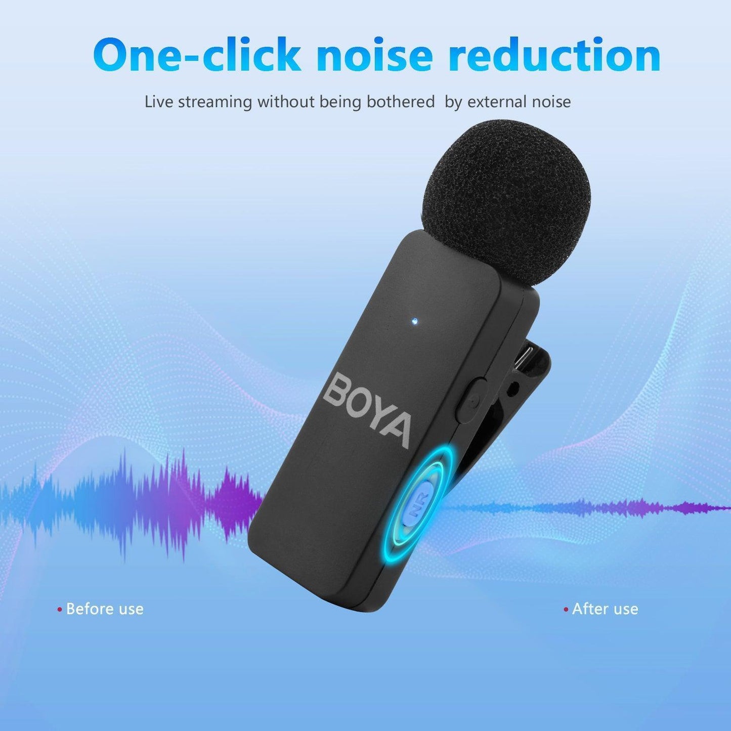 boya by-v4d 4-channel wireless mic