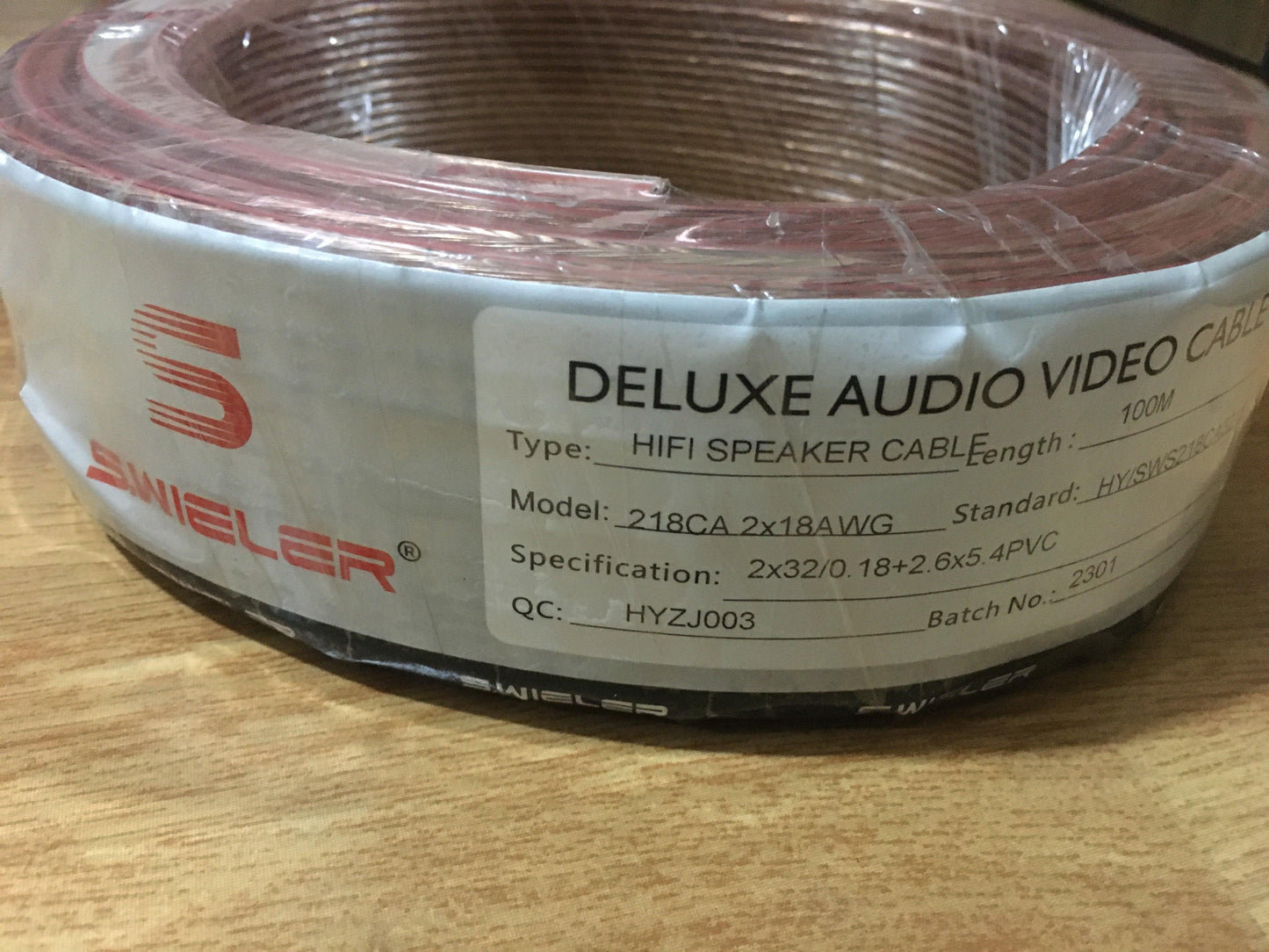 218CA 2X18AWG HIFI SPEAKER CABLE 80m - DECIBEL
