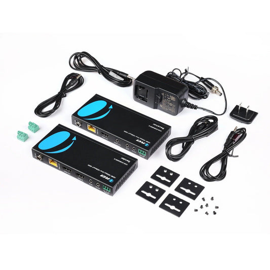 OREI UHD-EXB400R-K: 4K HDMI EXTENDER WITH HDBASET OVER CAT 6/7 UP TO 400 FEET WITH IR CONTROL AND LOOP OUT - DECIBEL