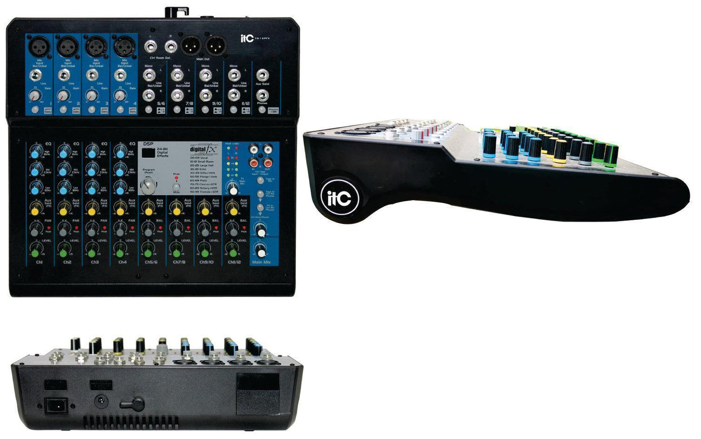 TS-12PFX Mixer - DECIBEL