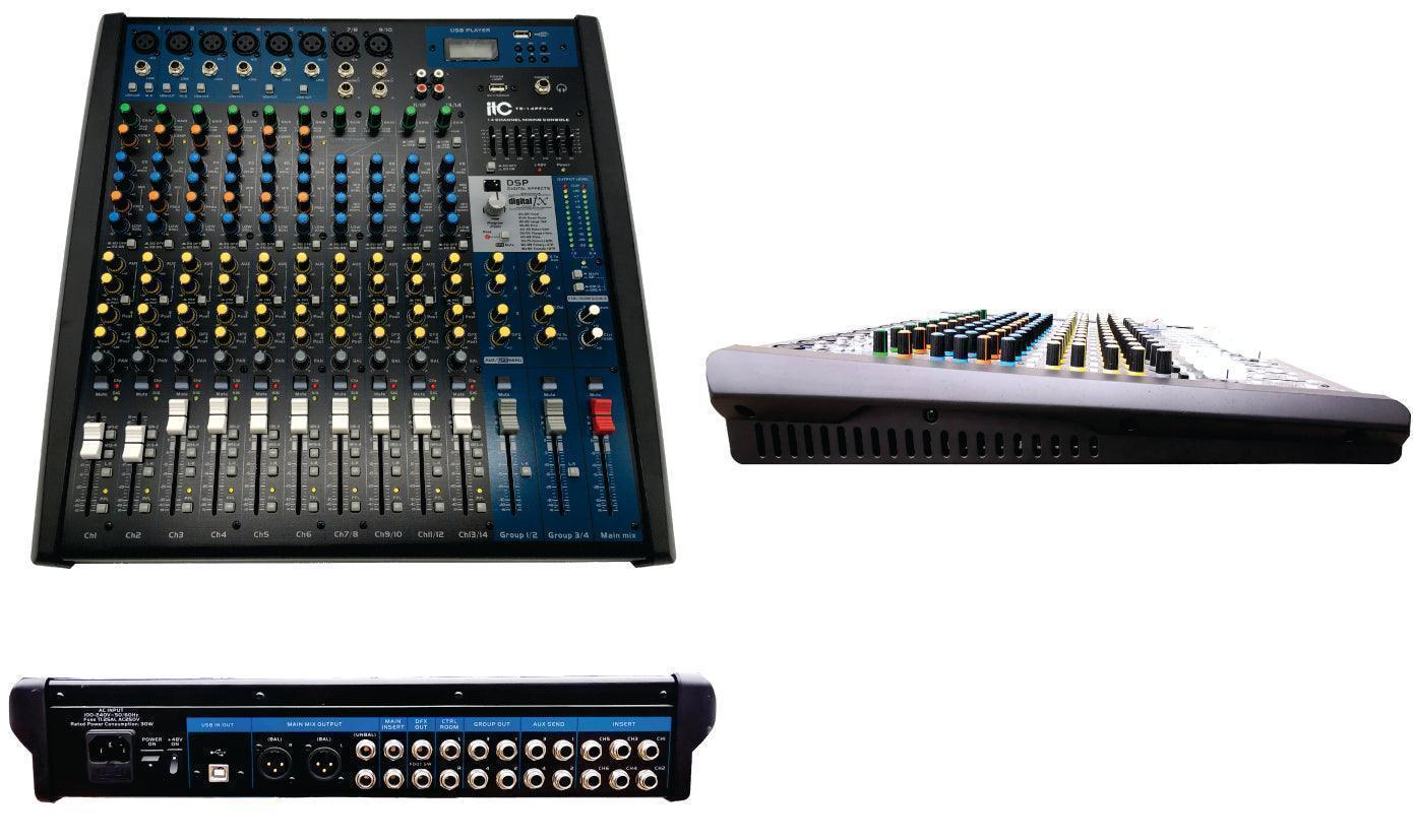 TS-14PFX-4 Mixer - DECIBEL