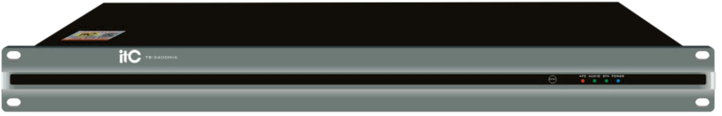 TS-3400MIX Audio Processor - DECIBEL