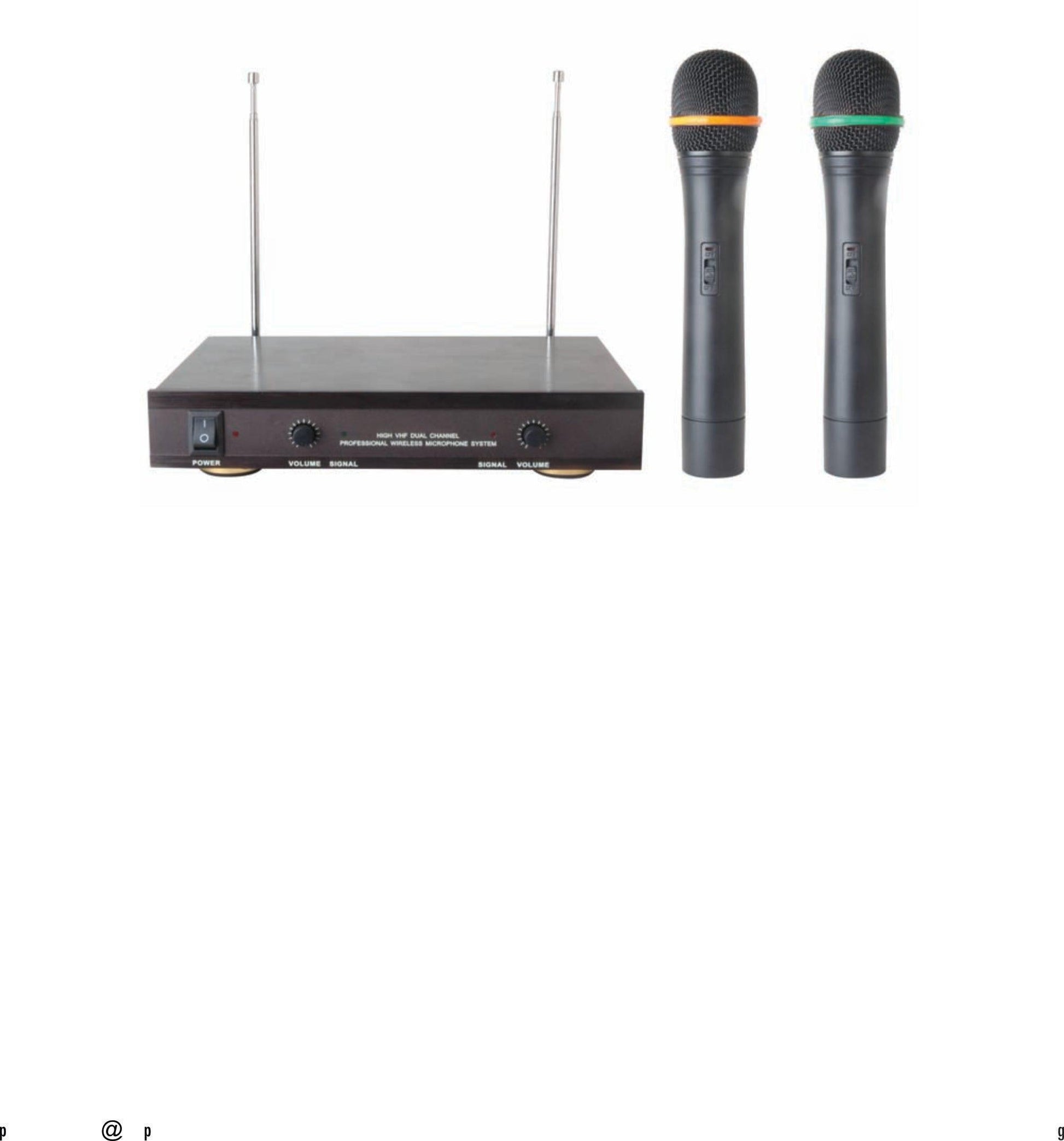 T-521F Wireless Handheld Microphones - DECIBEL