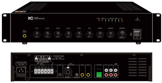 Desktop Mixer Amplifier T-60AP/T-120AP/T-240AP - DECIBEL