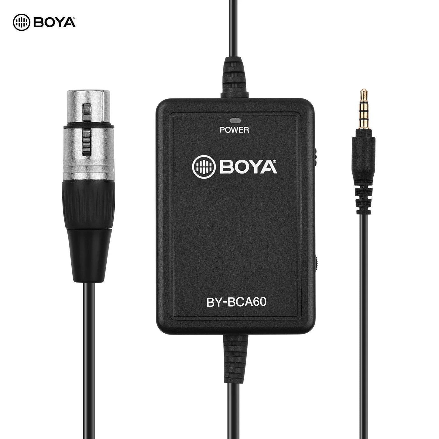 BOYA BY-BCA60 6M/20FT Ultra Long Microphone Cable XLR to 3.5mm TRRS Connector - DECIBEL