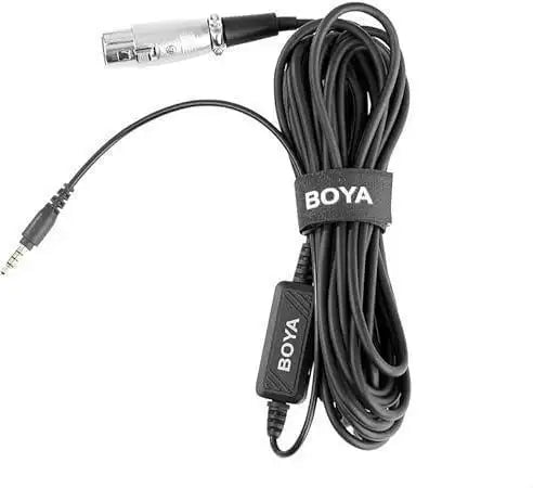 BOYA BY-BCA6 XLR to 3.5mm Plug Microphone Cable