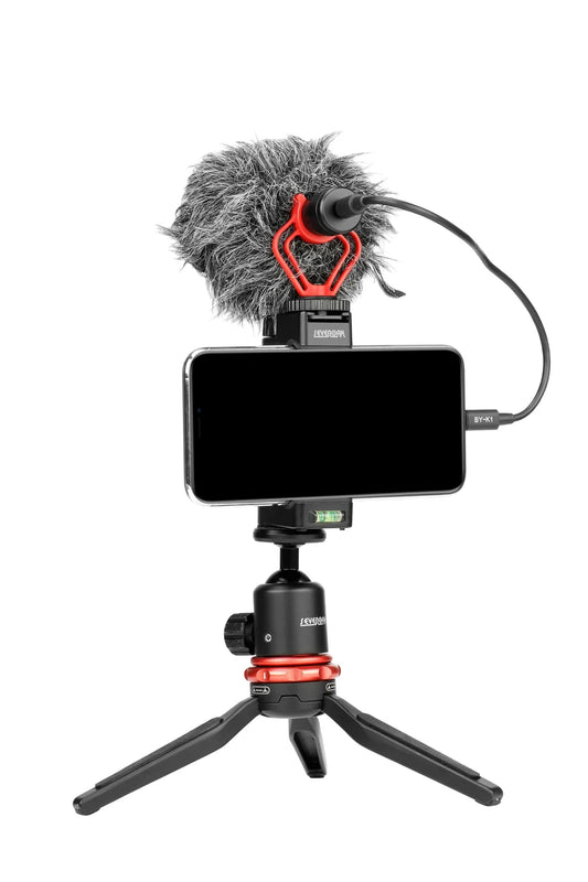 BOYA BY-K1 3.5mm TRS (Male) to Lightning (Male) Audio Adapter