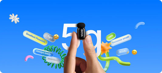BOYA Mini 16 For I Phone IOS Wireless Microphone (boyamini 16)(IPHONE 14 AND OLDER)