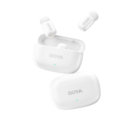 BOYA Mini 13 For ( Andriod Type C and I phone IOS ) (boyamini 13) Dual Wireless Microphone With Charging Case (Copy)