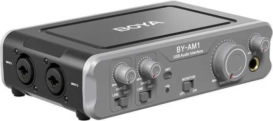 BY-AM1 Dual-Channel Audio Mixer - DECIBEL