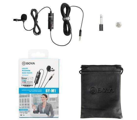 BY-M1 Omni Directional Lavalier Microphone - DECIBEL