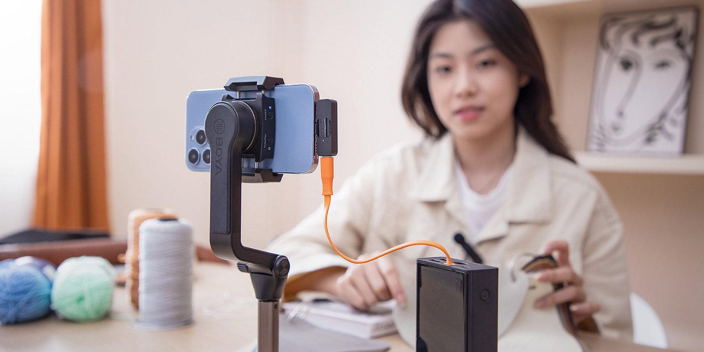 BOYA BY-V10 Ultracompact 2.4GHz Wireless Microphone System