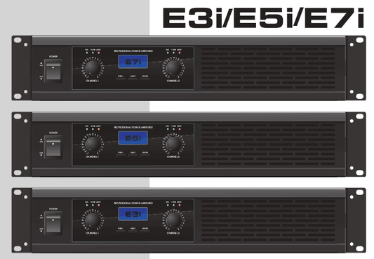 HPA E3i/E5i/E7i Power amplifier - DECIBEL
