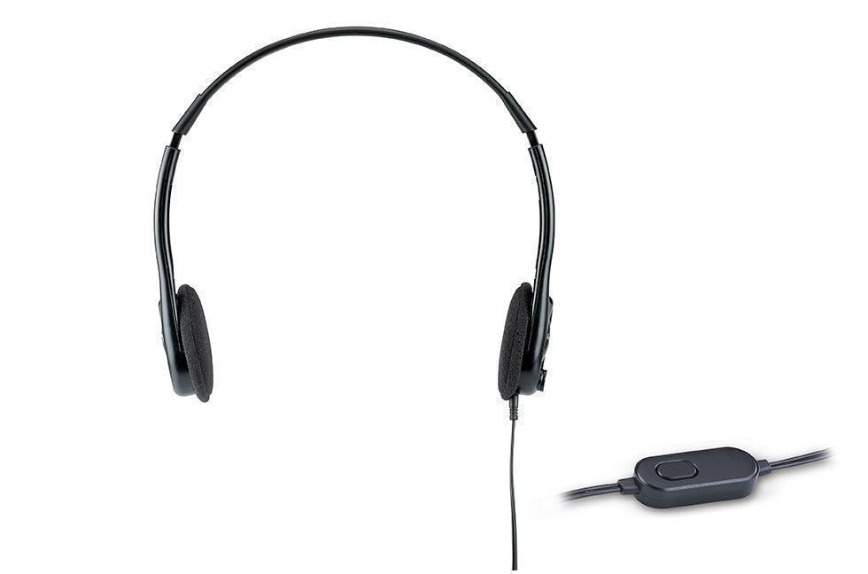 Genius Lightweight Headset For Laptop and Mobility Device, Black - HS-M200C - DECIBEL