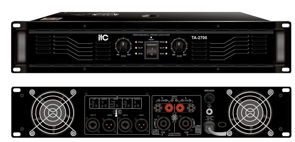 ITC Professional Amplifier TA-2700