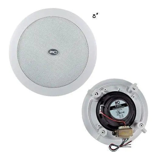 ITC T-205A/ T-206A/ T-208A Ceiling Speaker (Coaxial Speaker) (3.75W-7.5W-15W-30W)