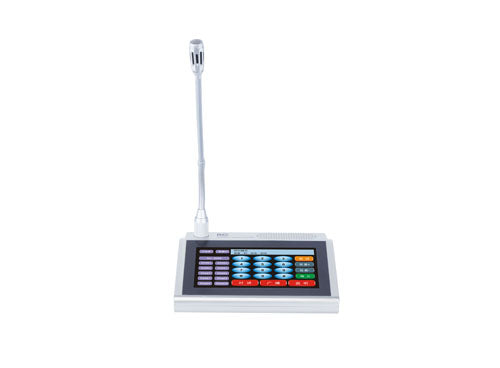 ITC T-7702A 7-inch Touch Screen Desktop Intercom Paging Microphone