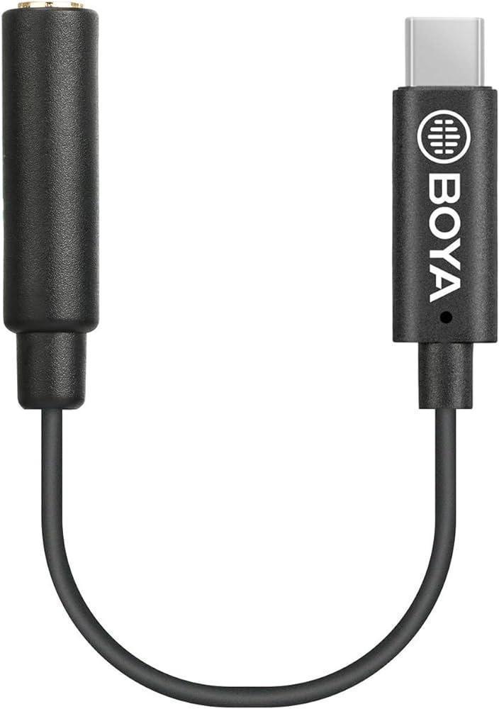 BY-K4 3.5mm TRS (Female) to Type-C (Male) Audio Adapter - DECIBEL