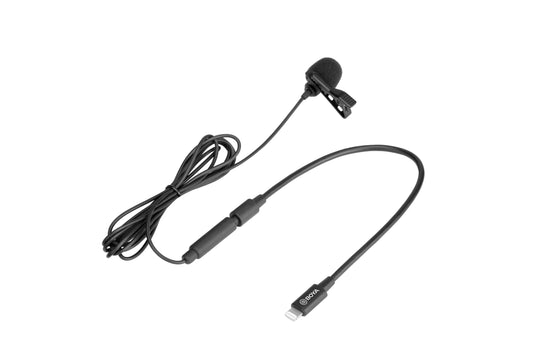 BY-M2 Clip-on Lavalier Microphone for iOS devices - DECIBEL