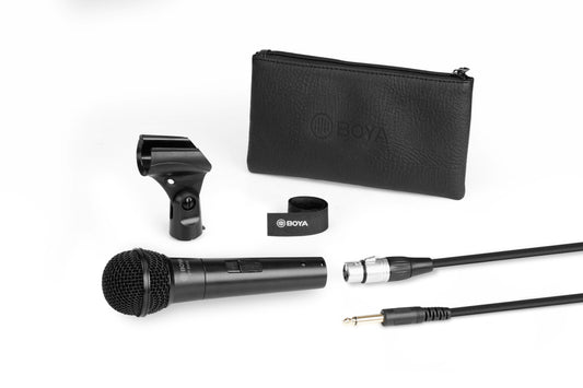 BY-BM58 Cardioid Dynamic Vocal Microphone - DECIBEL