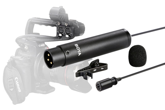 BOYA BY-M40D Omnidirectional Lavalier Microphone - DECIBEL