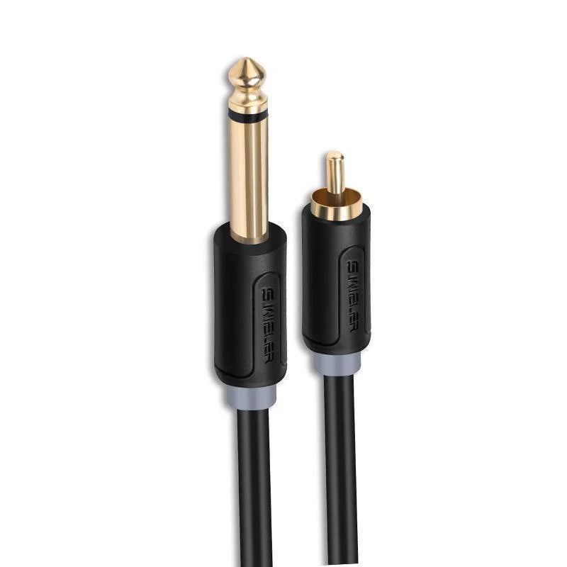 S.WIELER S318C S.WIELER 6.35mm TS to RCA AUDIO CABLE