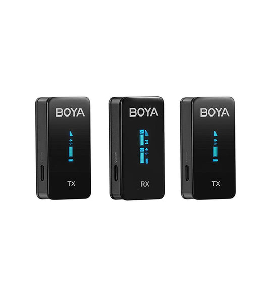 BOYA BY-XM6-S2 2.4GHz Ultra-compact Wireless Microphone System - DECIBEL