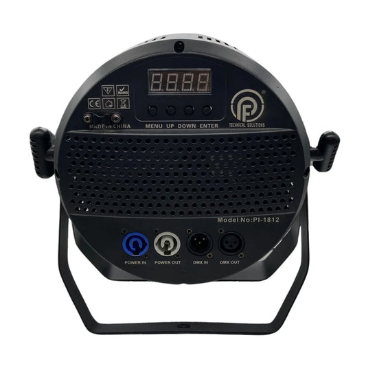 Stage Par 1812 LED Par Light – 18x12W RGBW, Powerful & Versatile Stage Lighting