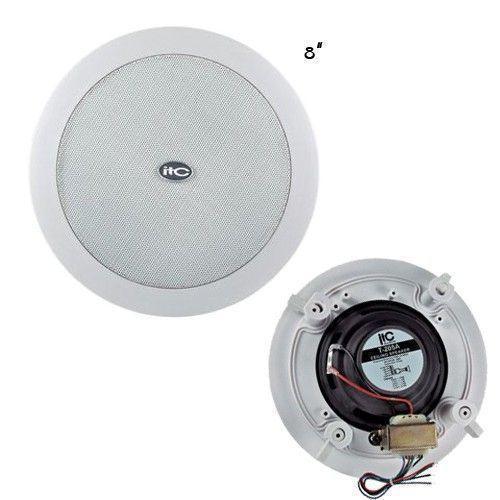 T-205A/ T-206A/ T-208A Ceiling Speaker (Coaxial Speaker) (3.75W-7.5W-15W-30W) - DECIBEL