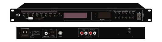 T-2221 CD/MP3 Player with TUNER and Bluetooth (4 Audio Sources in One) - DECIBEL