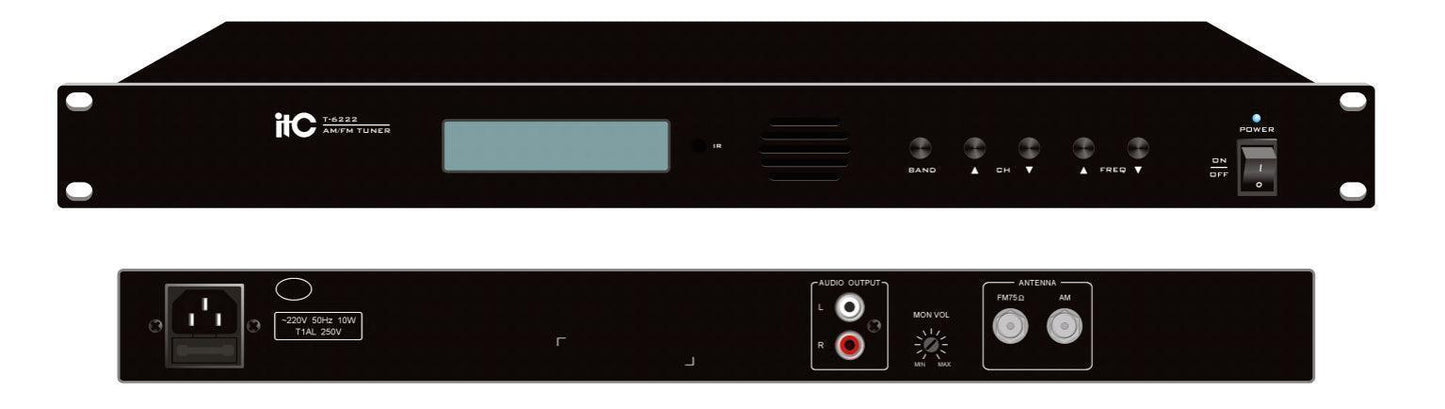 T-6222 Digital AM/FM Tuner - DECIBEL