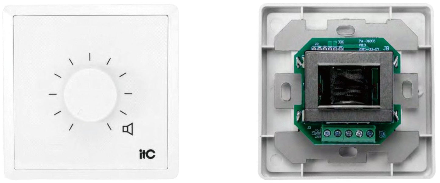 T-671C/ T-672C/ T-673C/ T-674C/ T-675C3 Wired Volume Control - DECIBEL