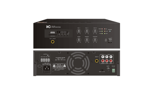 ITC T-B120/T-B240 Mini Mixer Amplifier with MP3/TUNER/Bluetooth - DECIBEL JORDAN