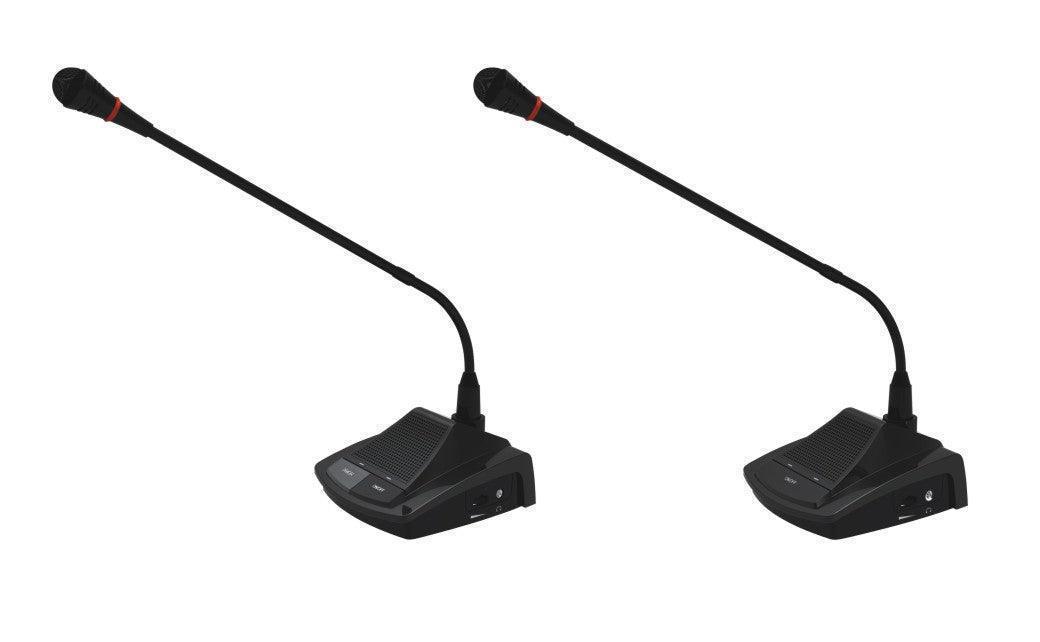 ITC TS-0602/ TS-0602A High Integration Digital Desktop Discussion Conference Chairman/Delegate Unit - DECIBEL
