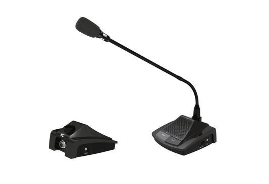 ITC TS-0602/ TS-0602A High Integration Digital Desktop Discussion Conference Chairman/Delegate Unit - DECIBEL