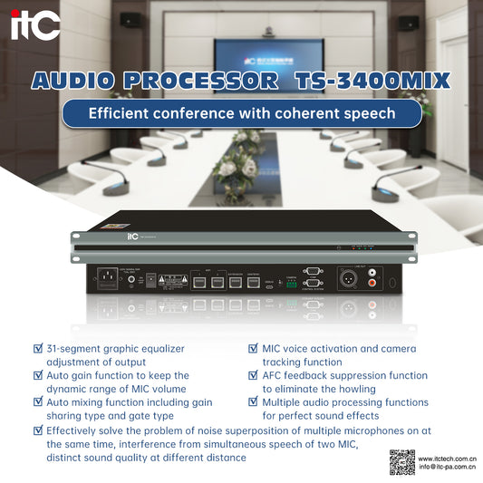ITC TS-3400MIX Audio Processor