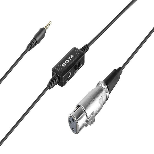 BY-BCA6 XLR to 3.5mm Plug Microphone Cable - DECIBEL