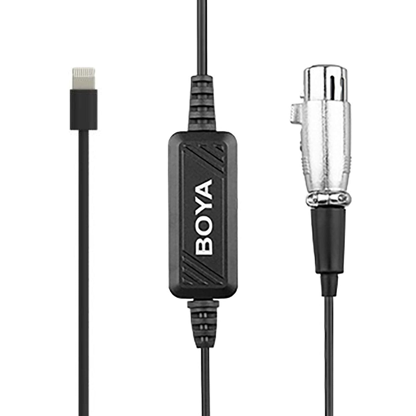 BY-BCA7 - XLR TO LIGHTNING ADAPTER CABLE - DECIBEL