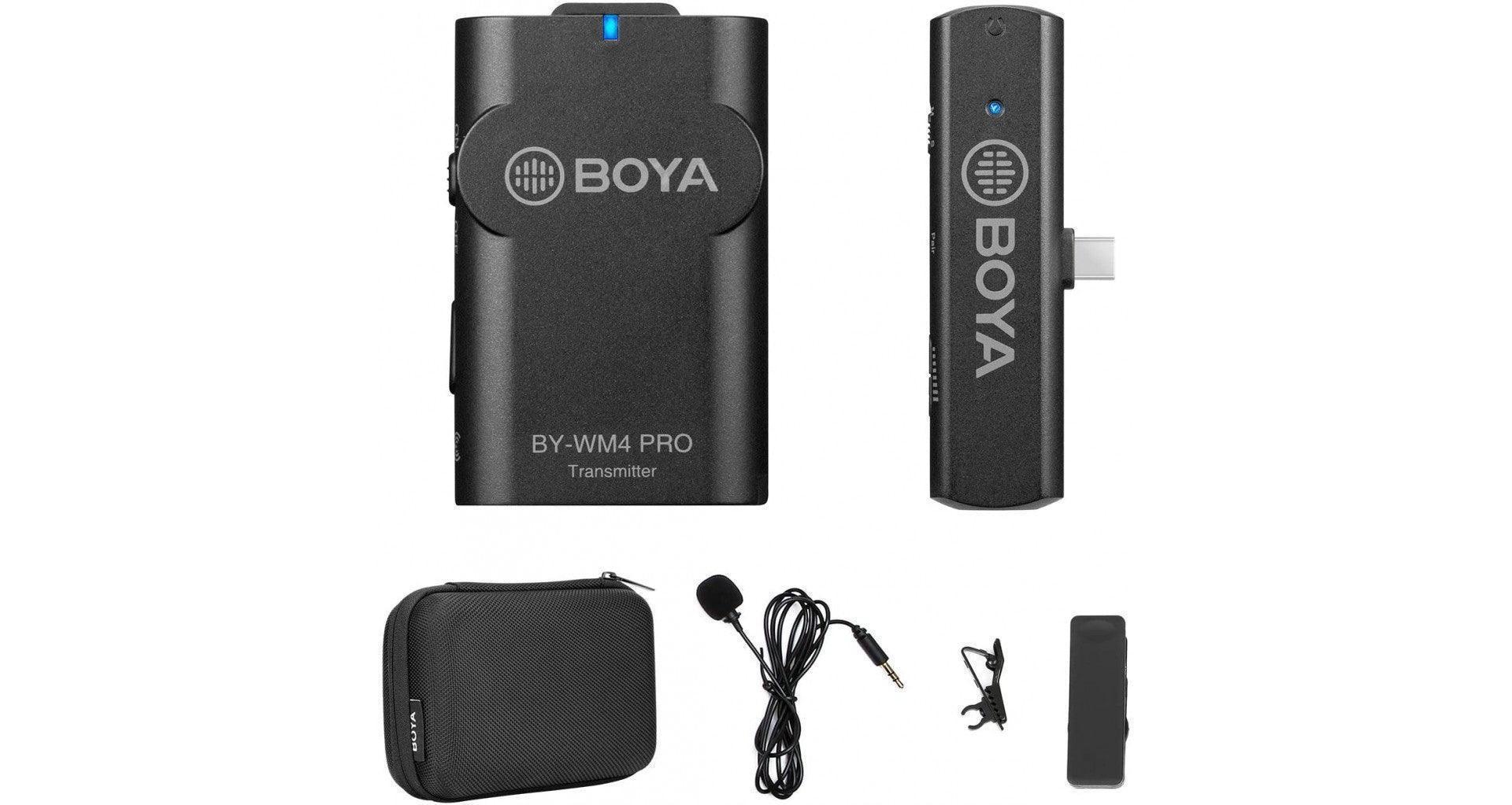 BY-WM4 Pro-K5 2.4 GHz Wireless Microphone System - DECIBEL