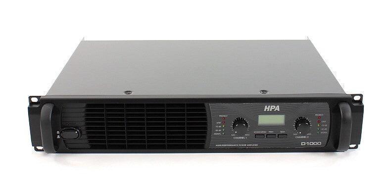 D1000/D1500/D2000 Professional Power Amplifier - DECIBEL