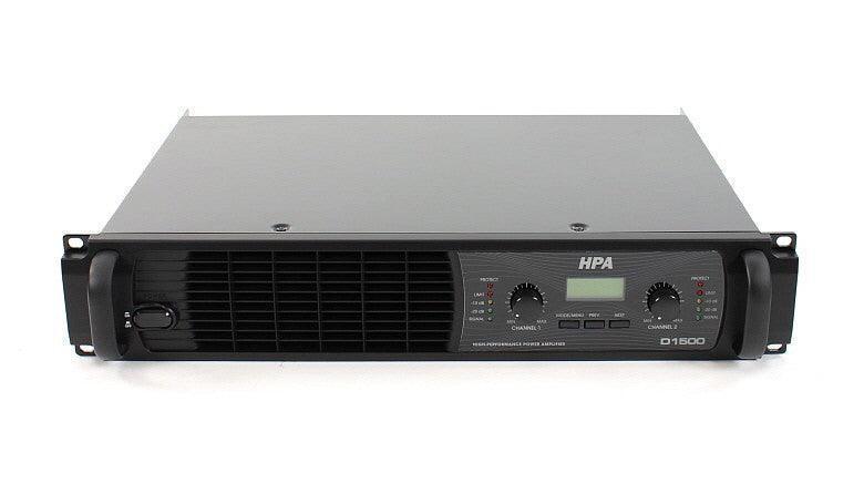 D1000/D1500/D2000 Professional Power Amplifier - DECIBEL