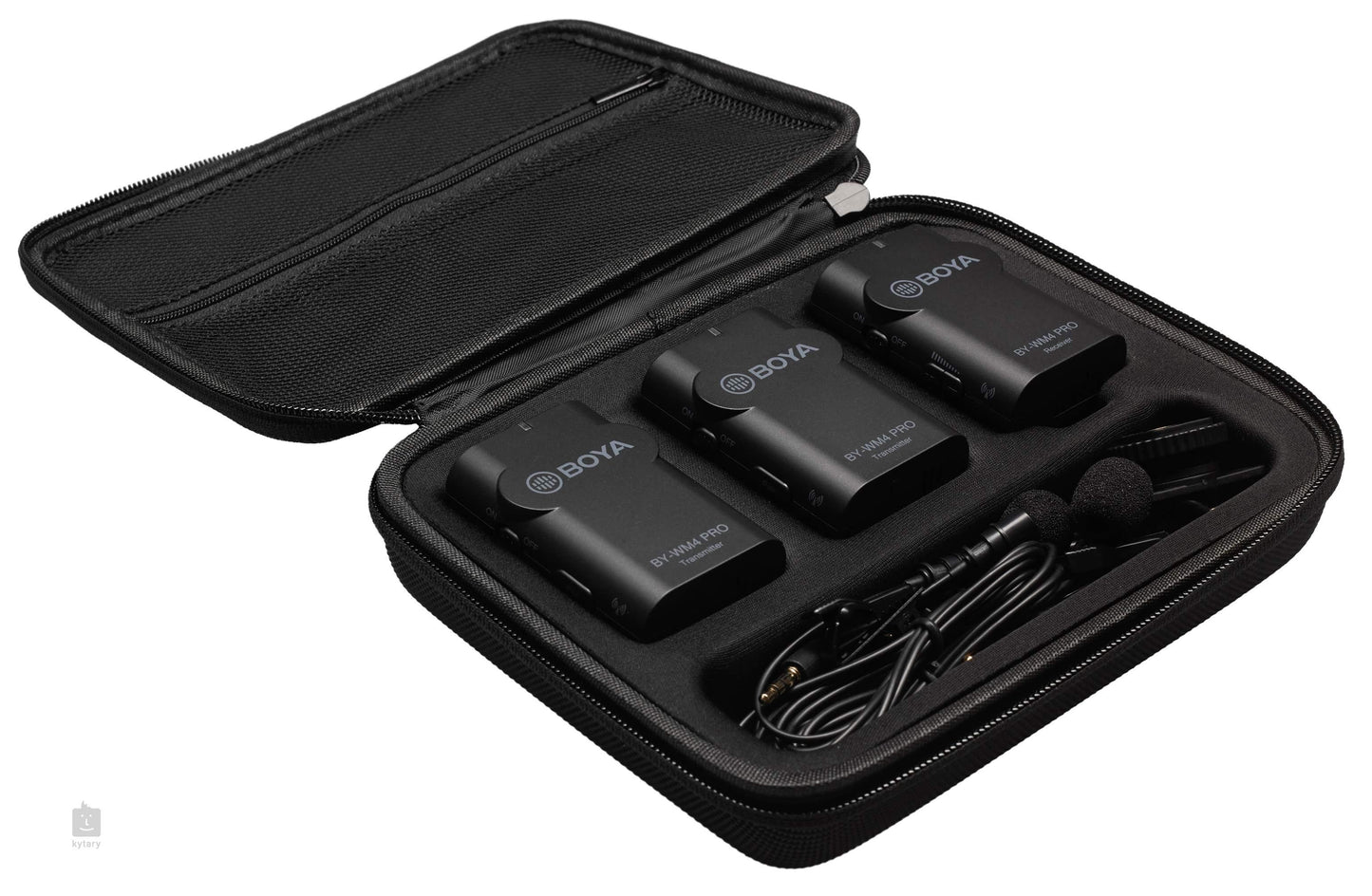 BY-WM4 Pro-K2 Dual-Channel Digital Wireless Microphone - DECIBEL