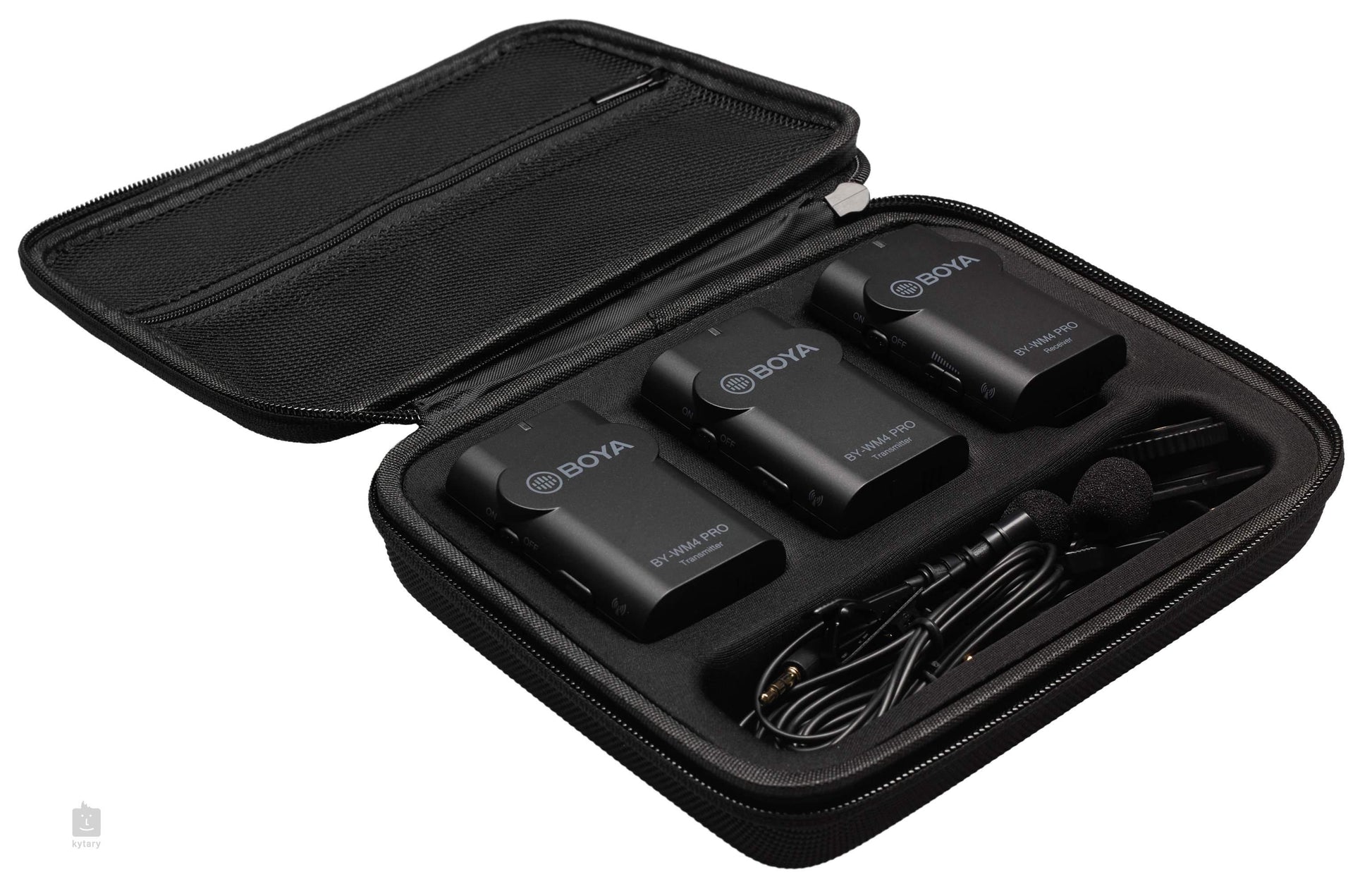 BY-WM4 Pro-K2 Dual-Channel Digital Wireless Microphone - DECIBEL