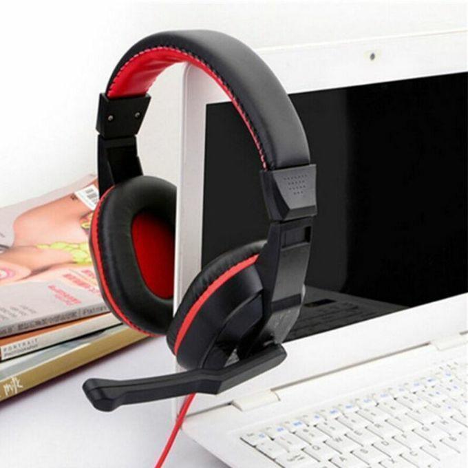 A3 Adjustable Gaming Headphones Stereo Noise-canceling Computer Headset Wired Headset With Mic Wired gaming headset - DECIBEL