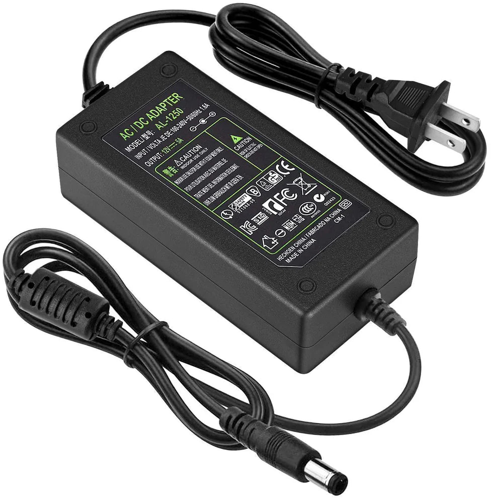 18V 2A 1.5A 0.5A AC Adapter Power Supply 36W Switching Power Supply Adapter Charger DC 5.5X2.5/5.5X2.1 mm