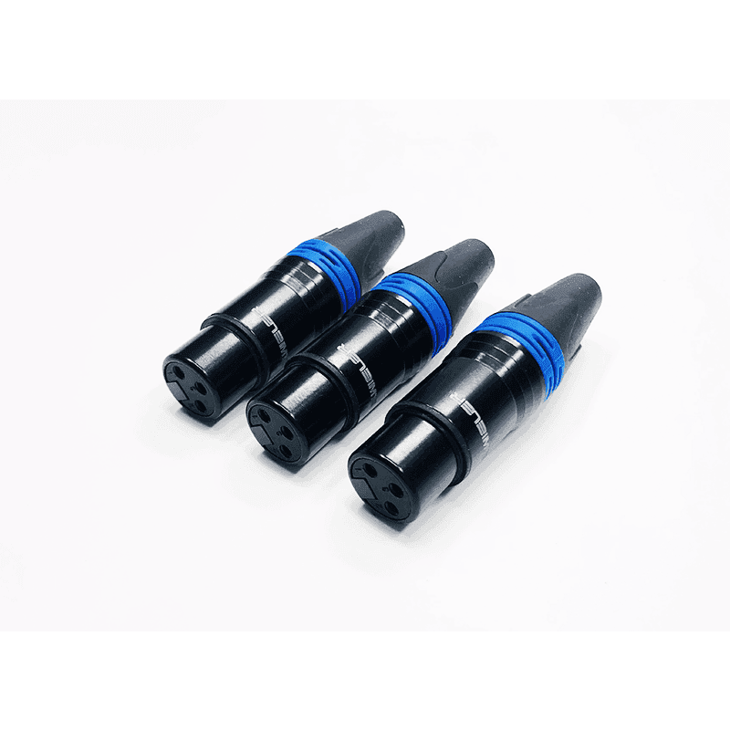 S004K HIGH QUALITY XLR PLUG- FEMALE - DECIBEL