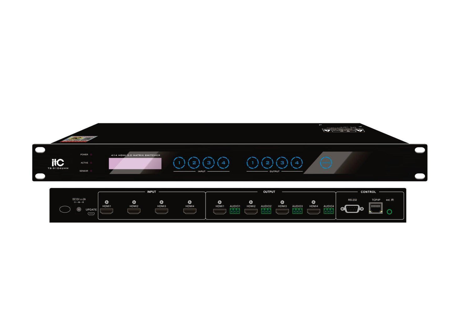 TS-9104UHM HD Video Switcher - DECIBEL
