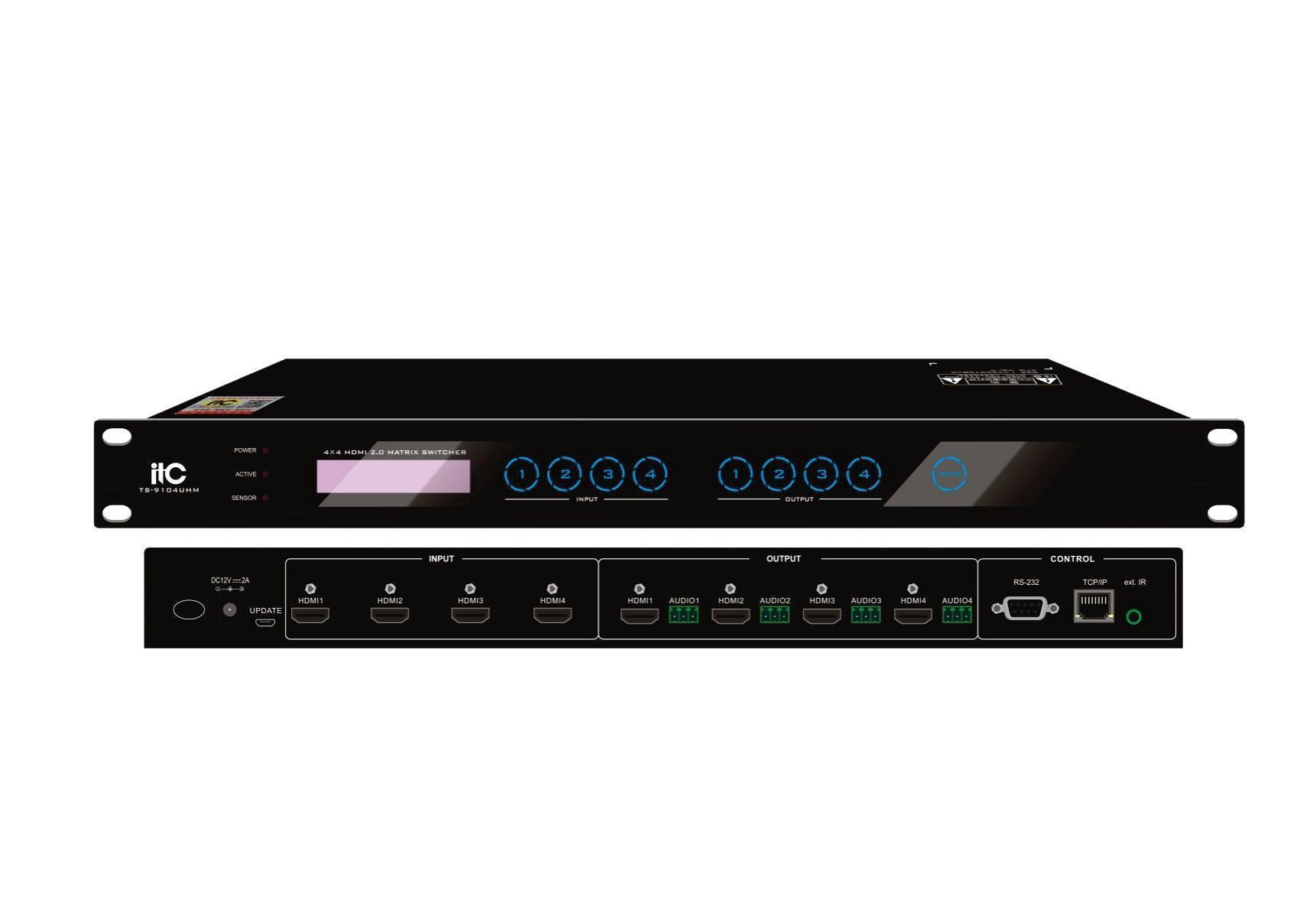 TS-9104UHM HD Video Switcher - DECIBEL