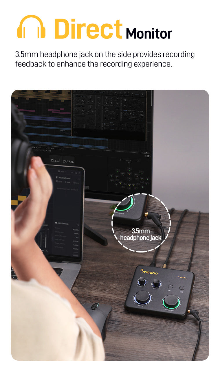 Maono PS22 Lite Audio Interface Maono PS22 Lite Audio Interface