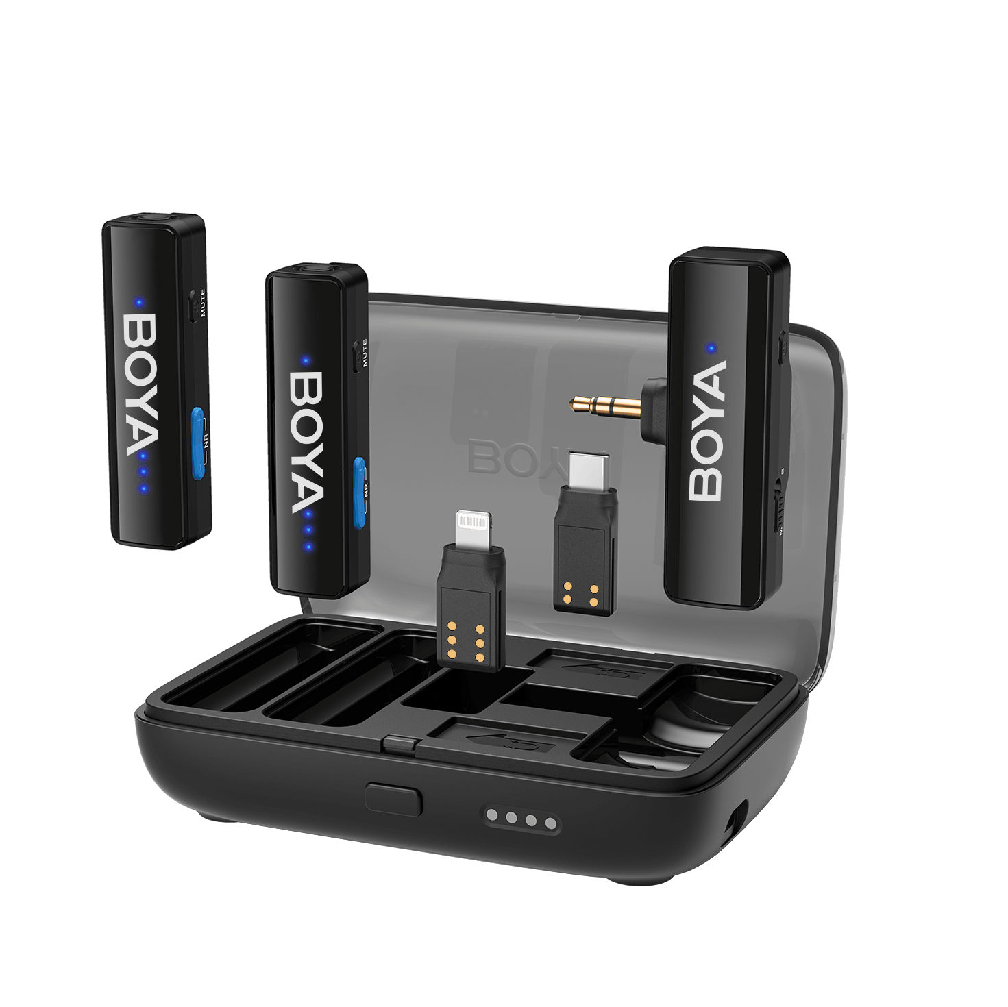 BOYALINK 2 Upgraded 3-in-1 Compact Wireless Microphone BOYALINK 2 Upgraded 3-in-1 Compact Wireless Microphone